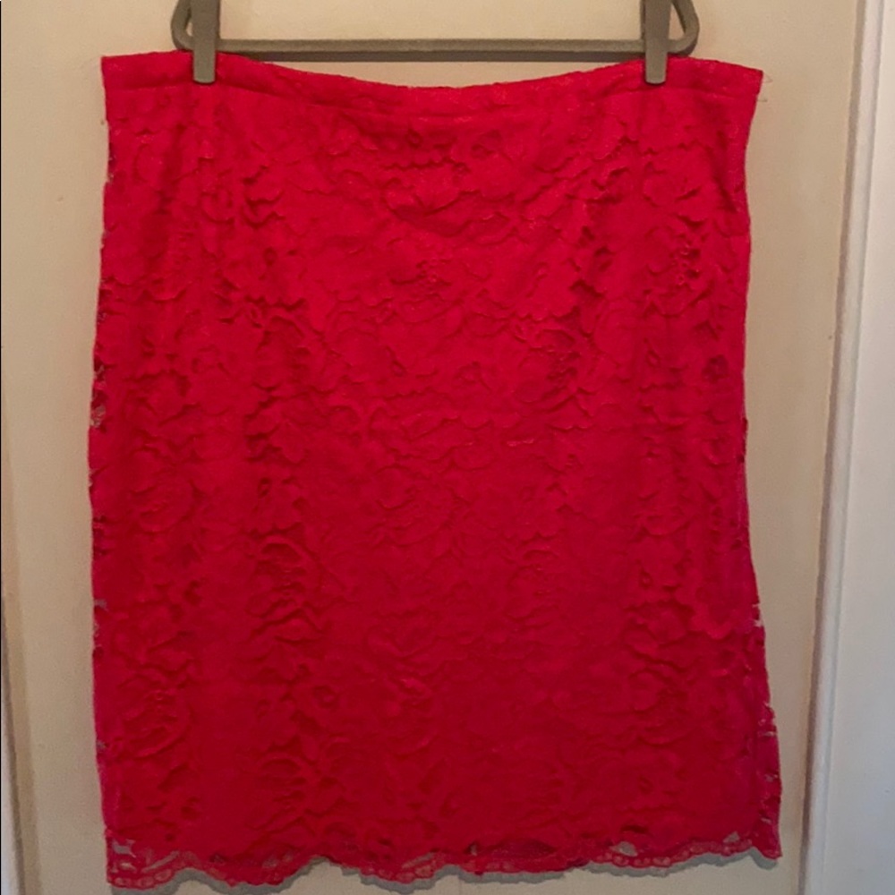 Lace Lined Skirt